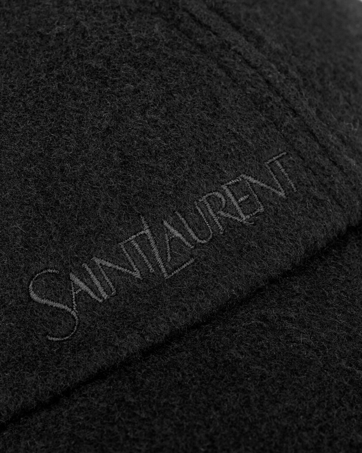 Boné vintage SAINT LAURENT em cashmere