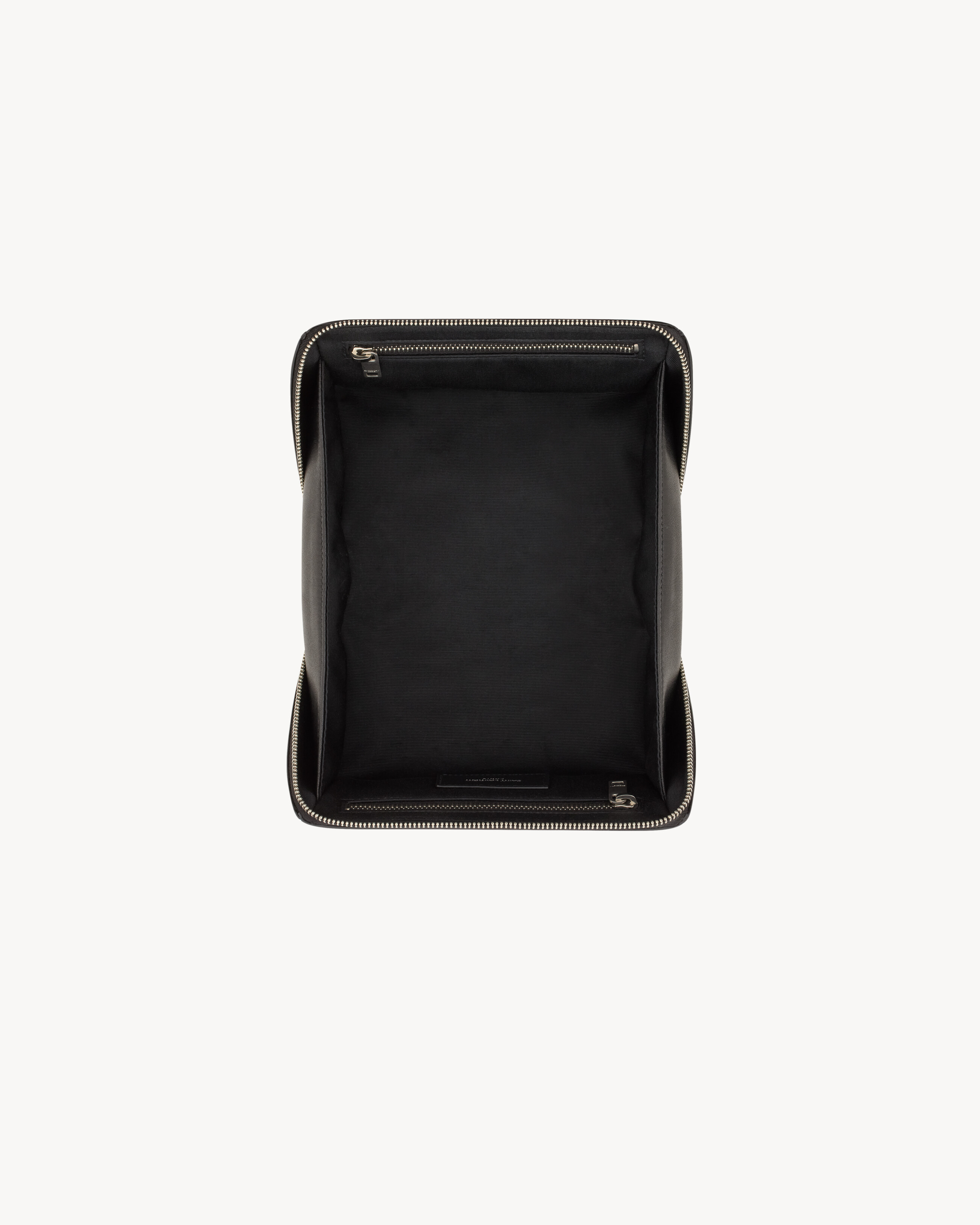 SAINT LAURENT PARIS small vanity case in smooth leather
