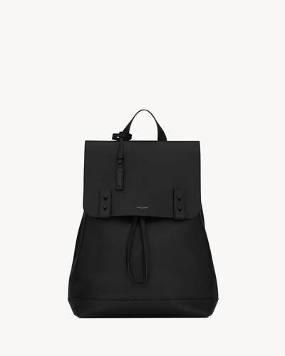 Sac de jour backpack in grained leather | Saint Laurent | YSL.com