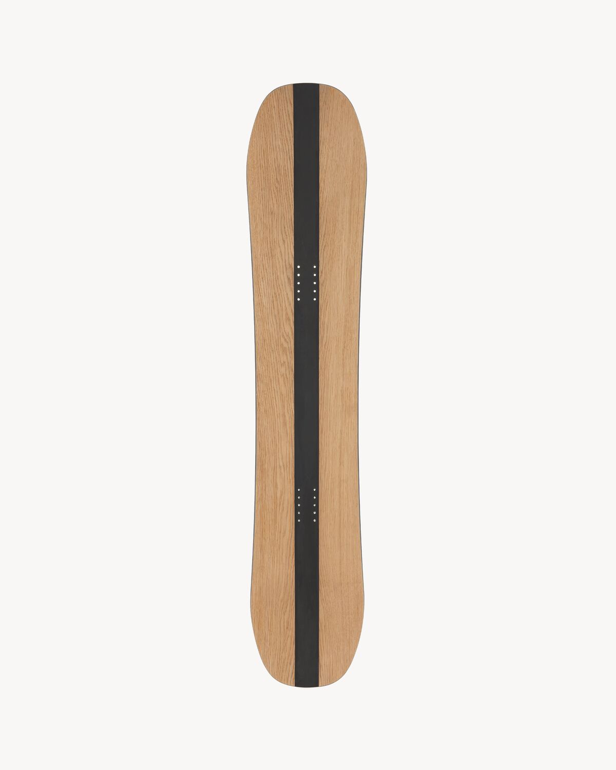Zai Saint Laurent snowboard in wood and rubber