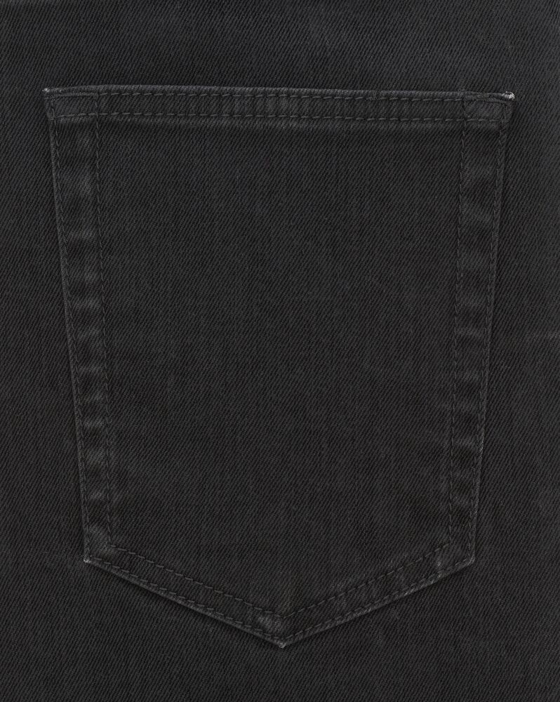 Skinny jeans in light glazed black denim | Saint Laurent | YSL.com