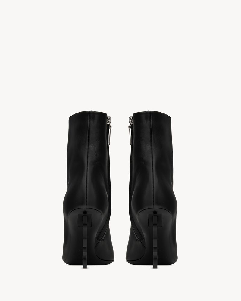 専用☆☆☆☆サンローラン［オピウム］YSLロゴヒール　アンクルブーツ Saint Laurent オピウム アンクルブーツ ヒール8.5cm 人気のYSL
