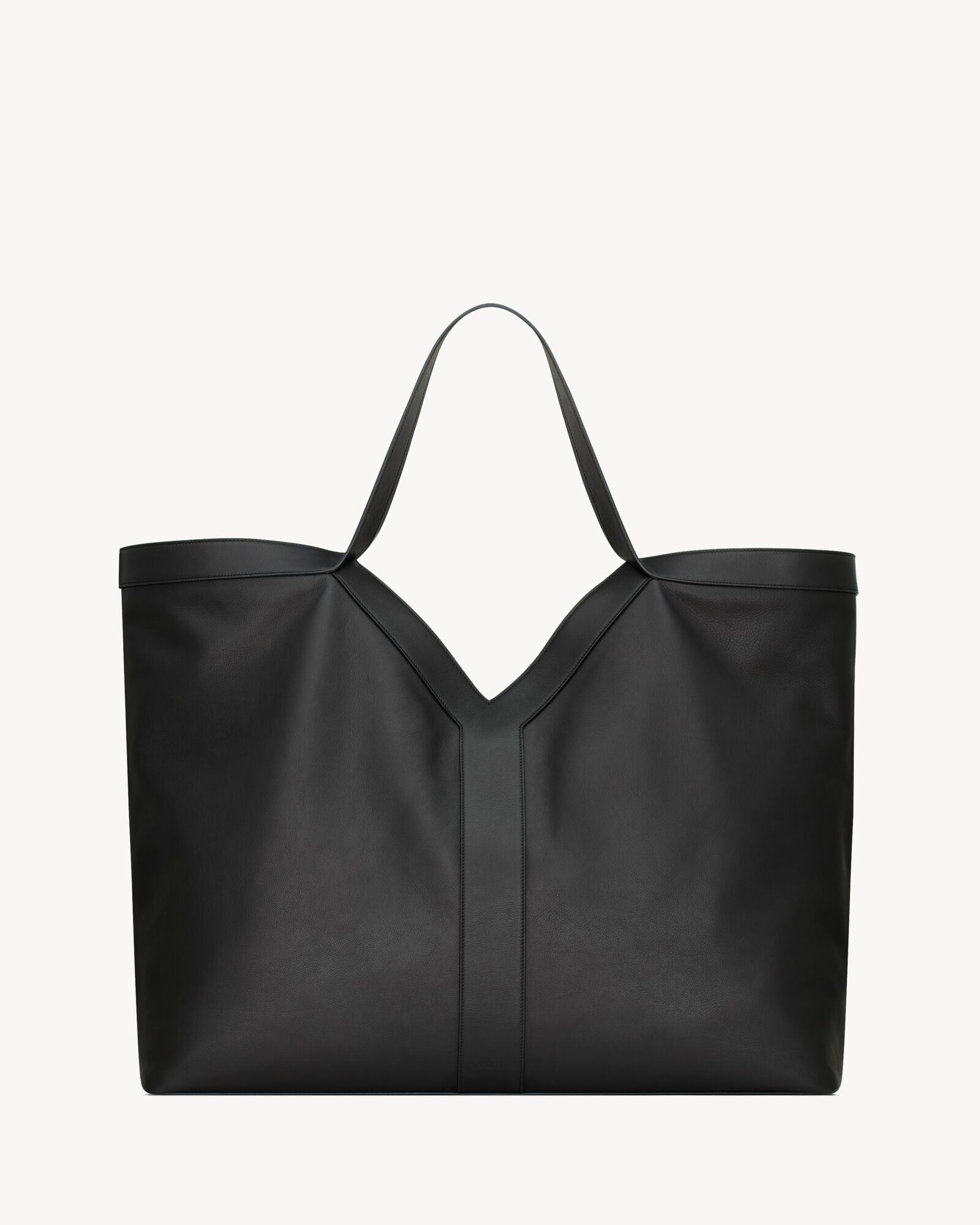 Y large tote in leather