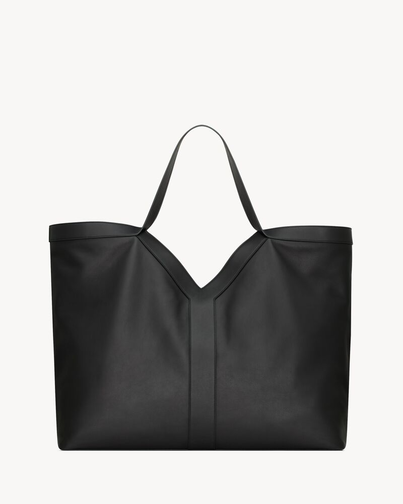 Y large tote in leather