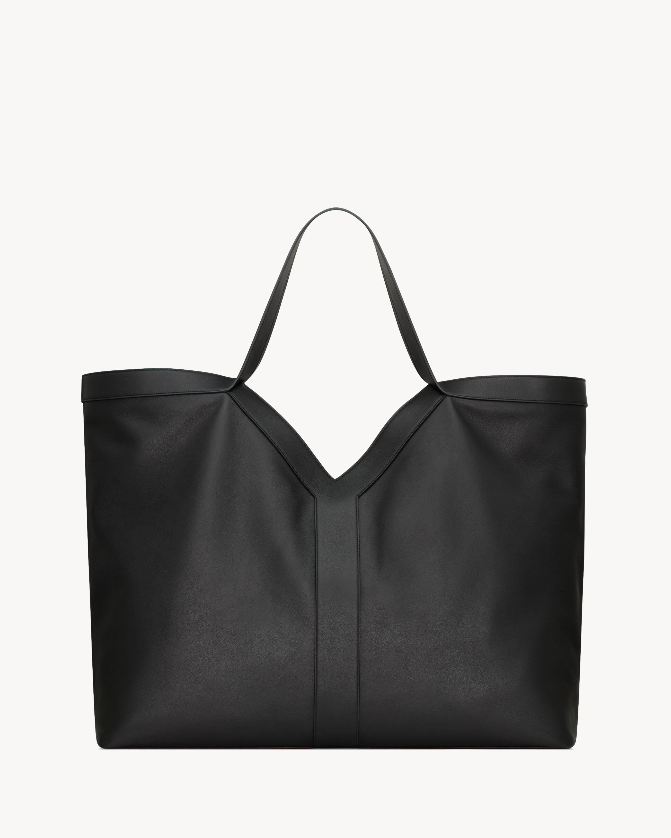 Y large tote in leather
