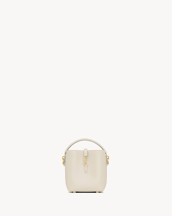 LE 37 Mini-Tasche aus glänzendem Leder