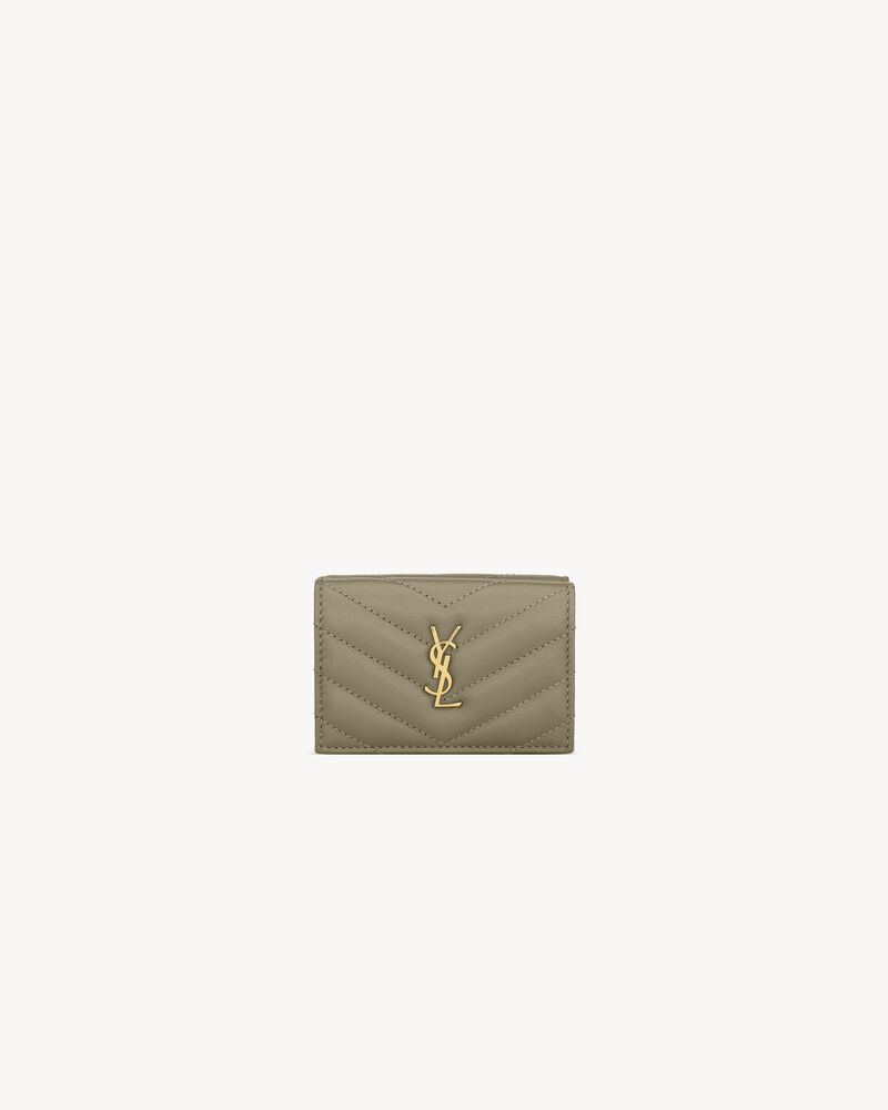 CASSANDRE origami tiny wallet in lambskin