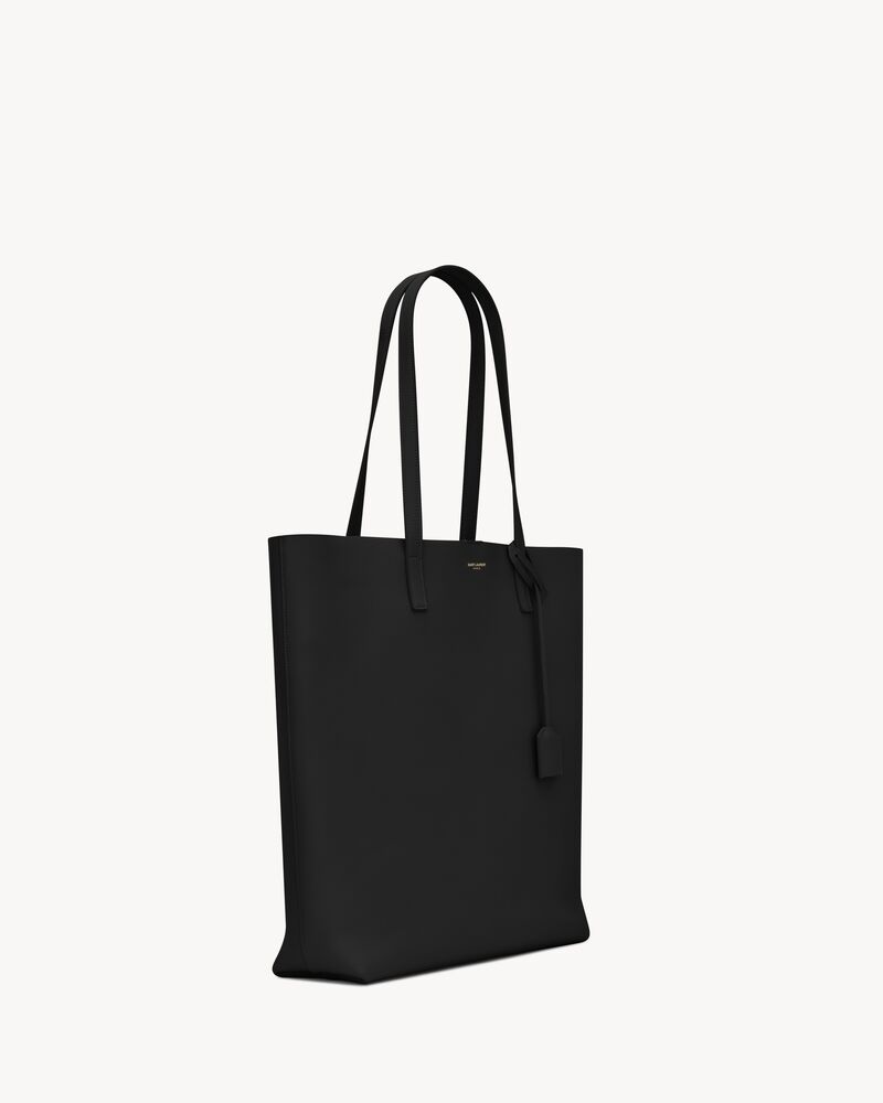 Saint Laurent Shopping N/S leather tote bag