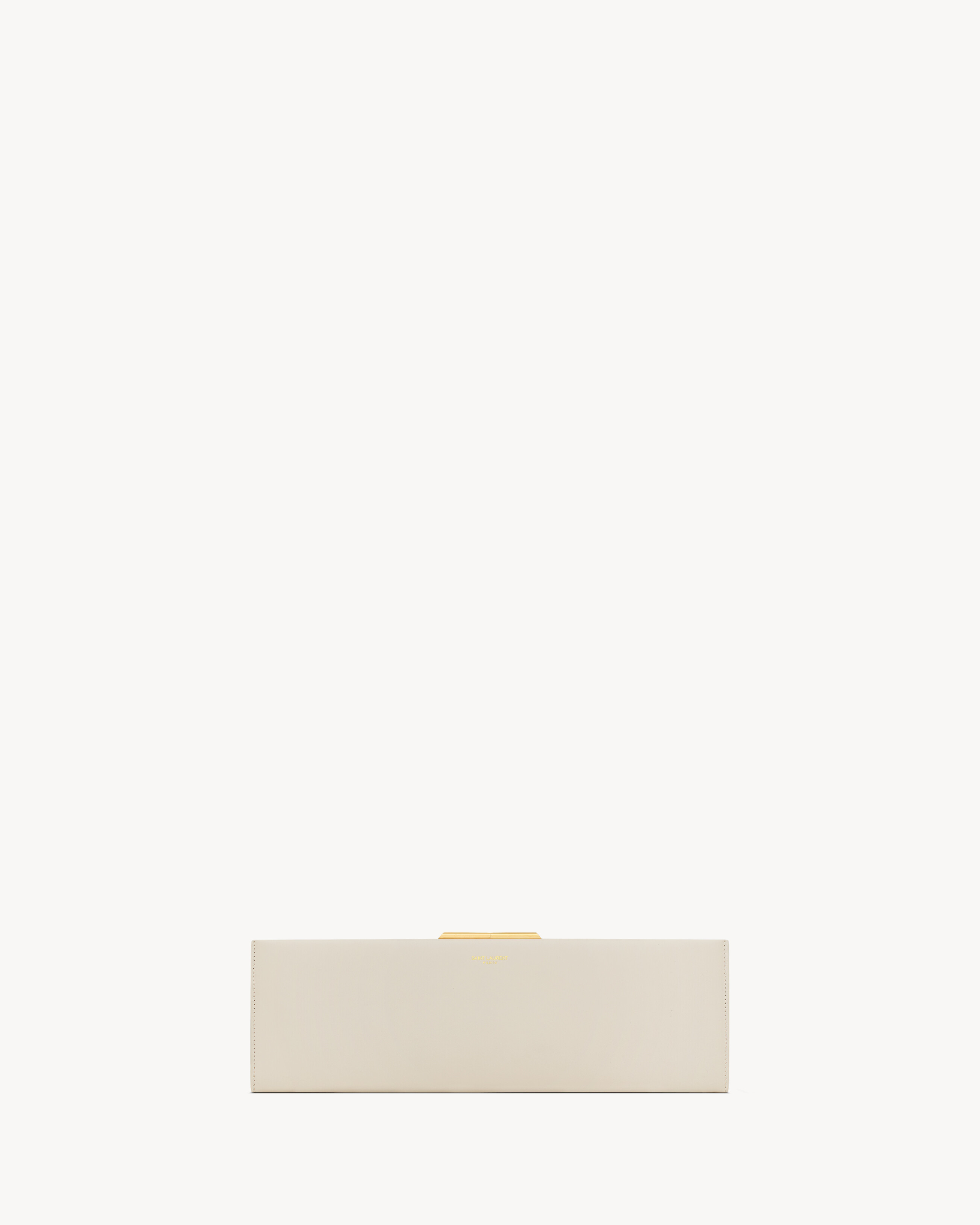 MIDNIGHT large clutch in smooth leather
