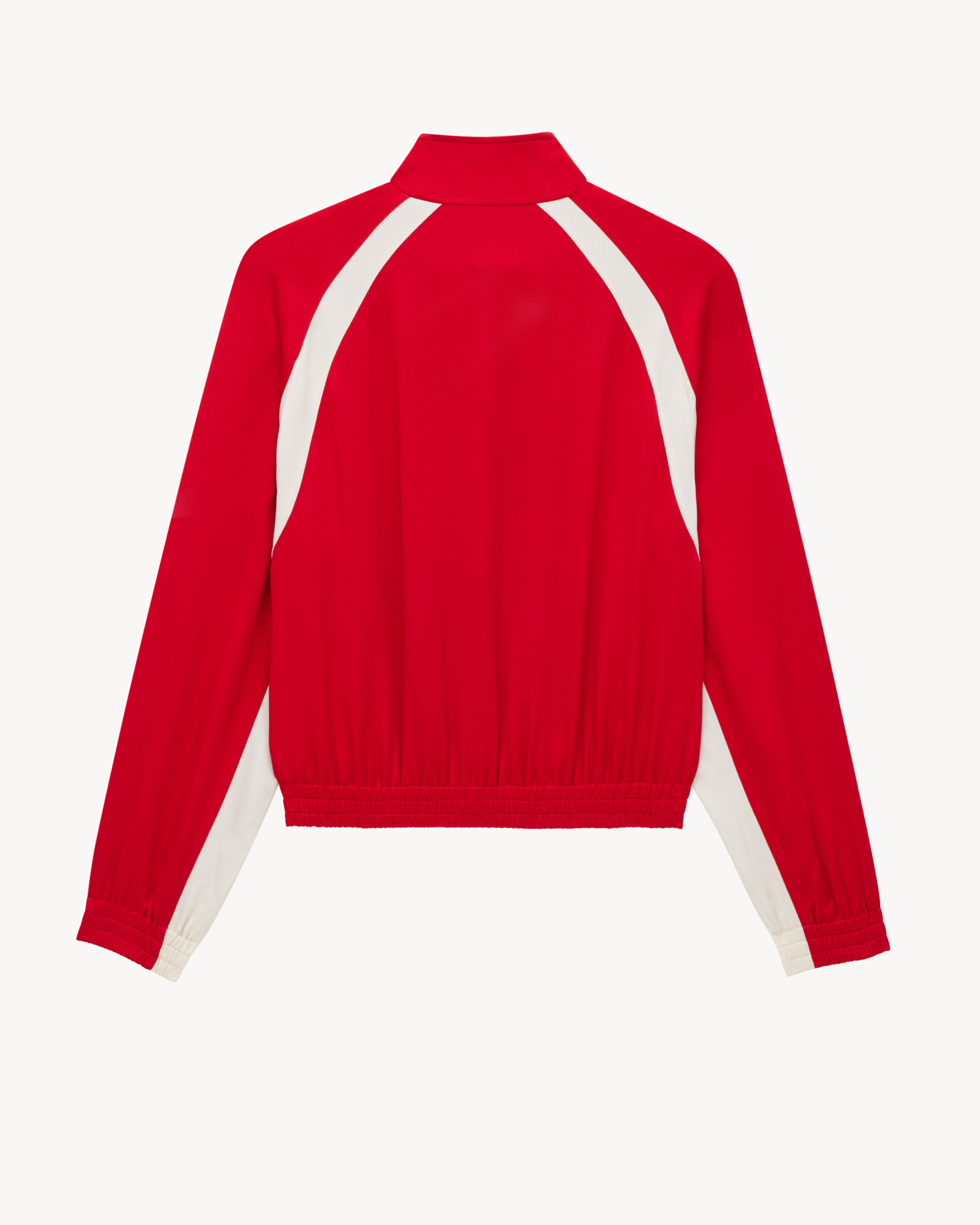 SAINT LAURENT teddy jacket in satin
