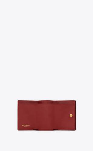 cassandre matelassé origami tiny wallet in quilted leather