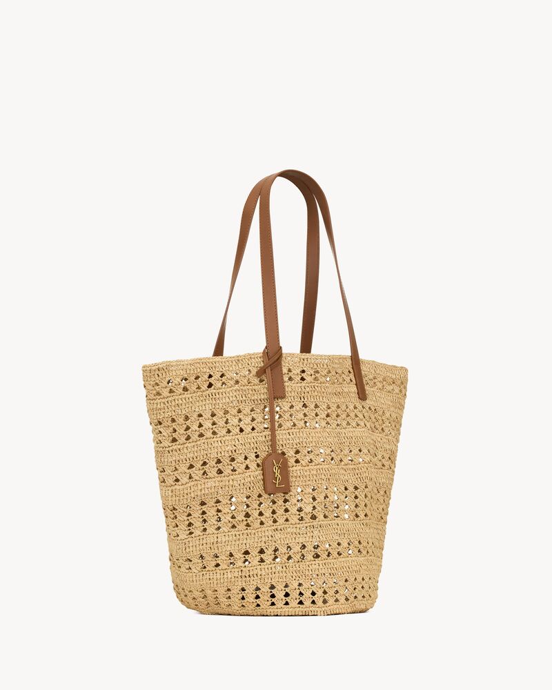 PANIER mittelgroße Tasche aus Raffia