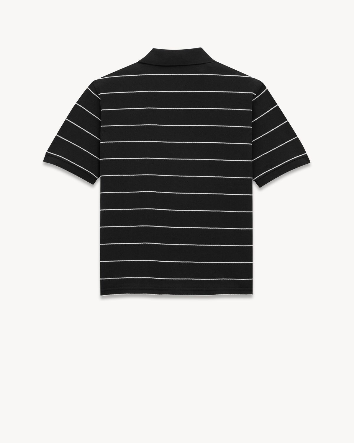 CASSANDRE POLO SHIRT IN STRIPED PIQUÉ