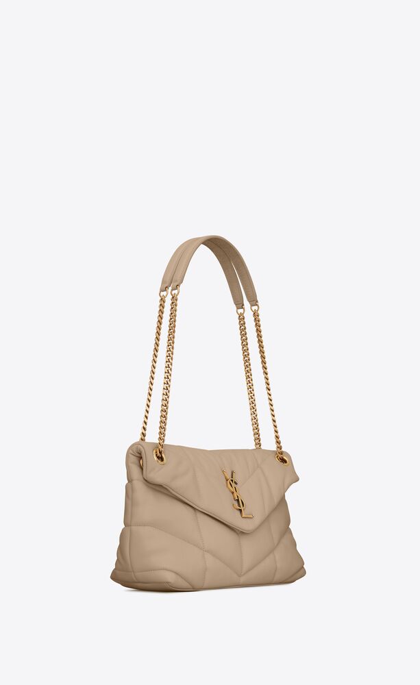 PUFFER Small CHAIN bag in quilted lambskin | Saint Laurent | YSL.com