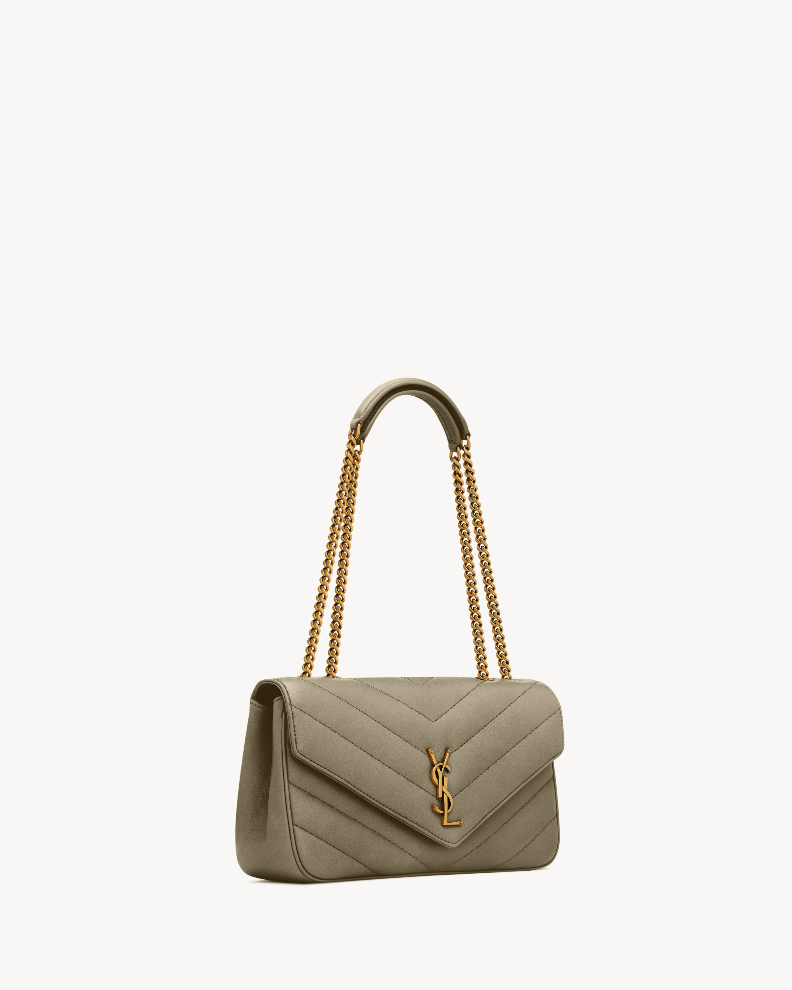 LOULOU medium in MATELASSÉ lambskin