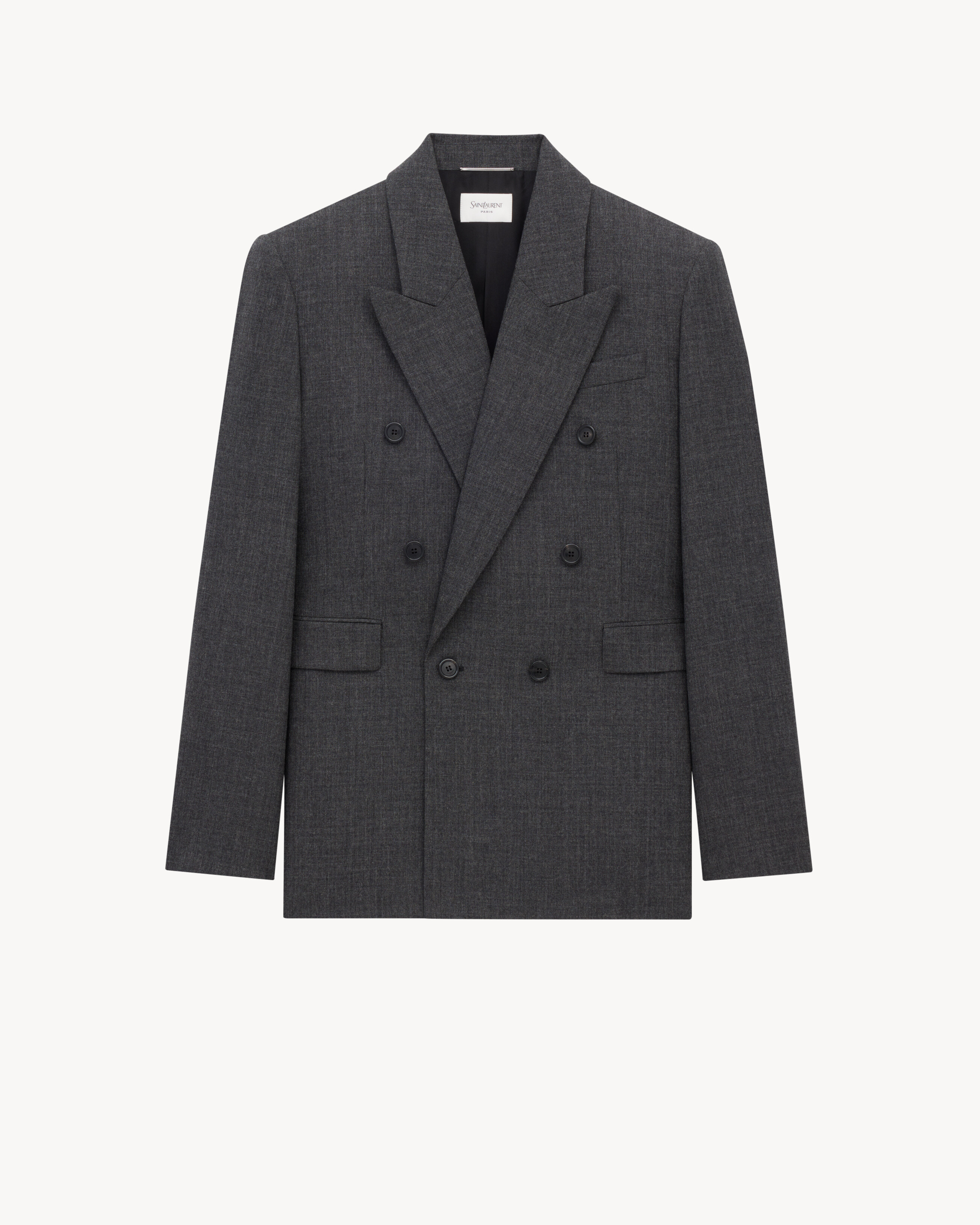 double-breasted jacket in wool