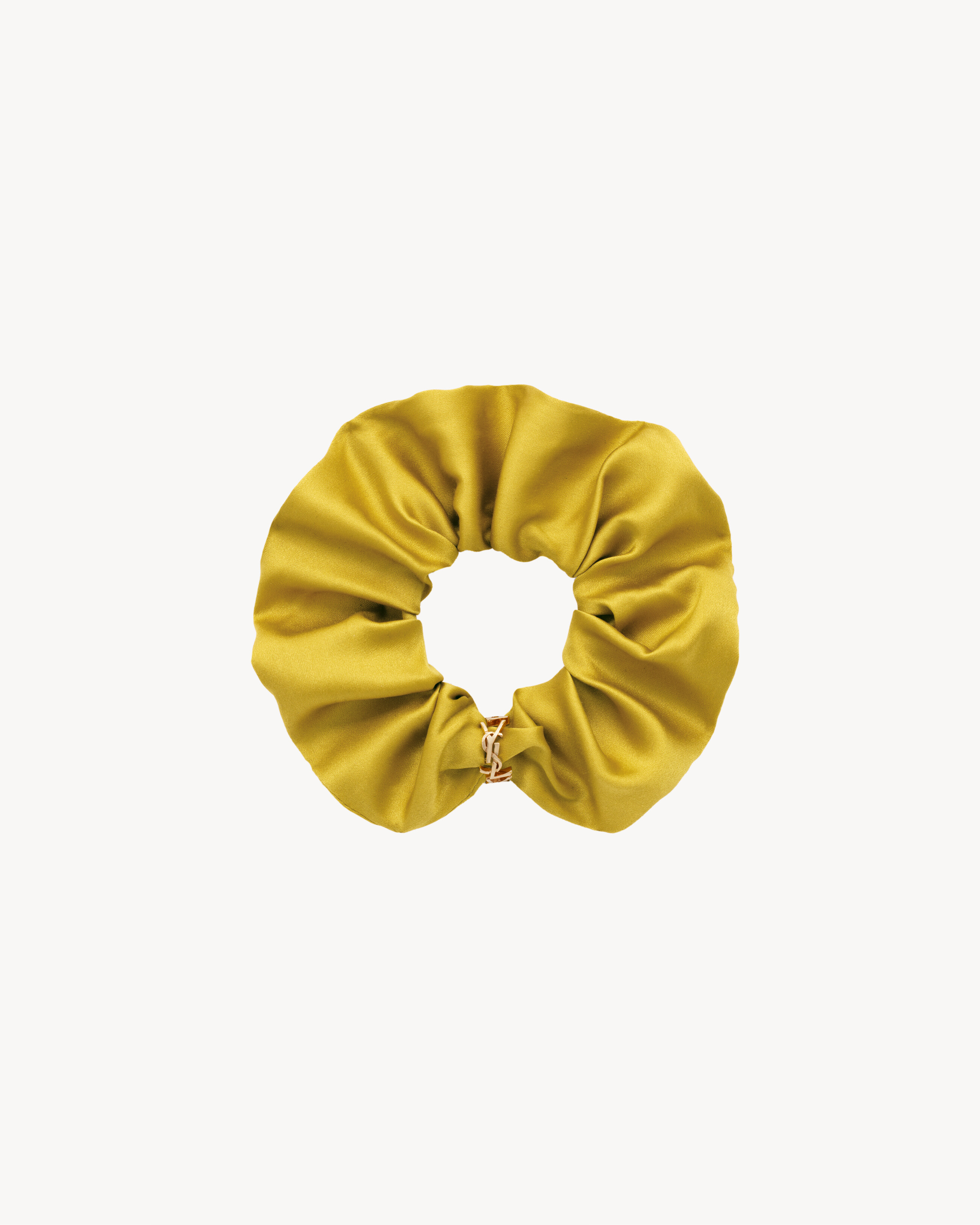 CASSANDRE scrunchie in silk satin
