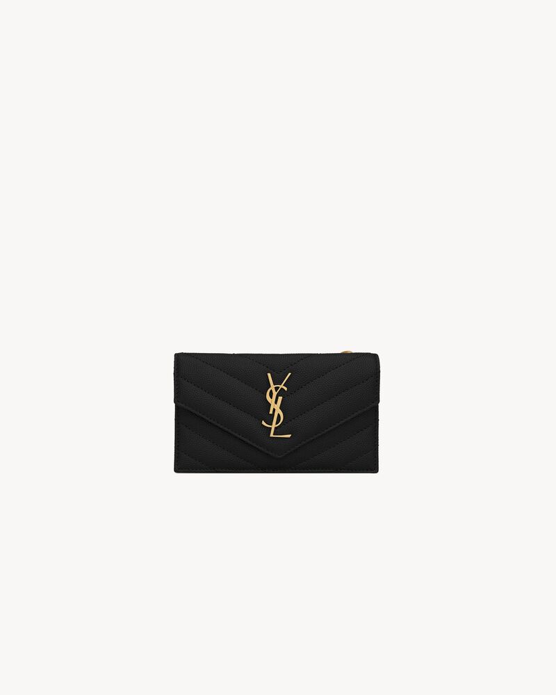 Ysl flap card case Clearance