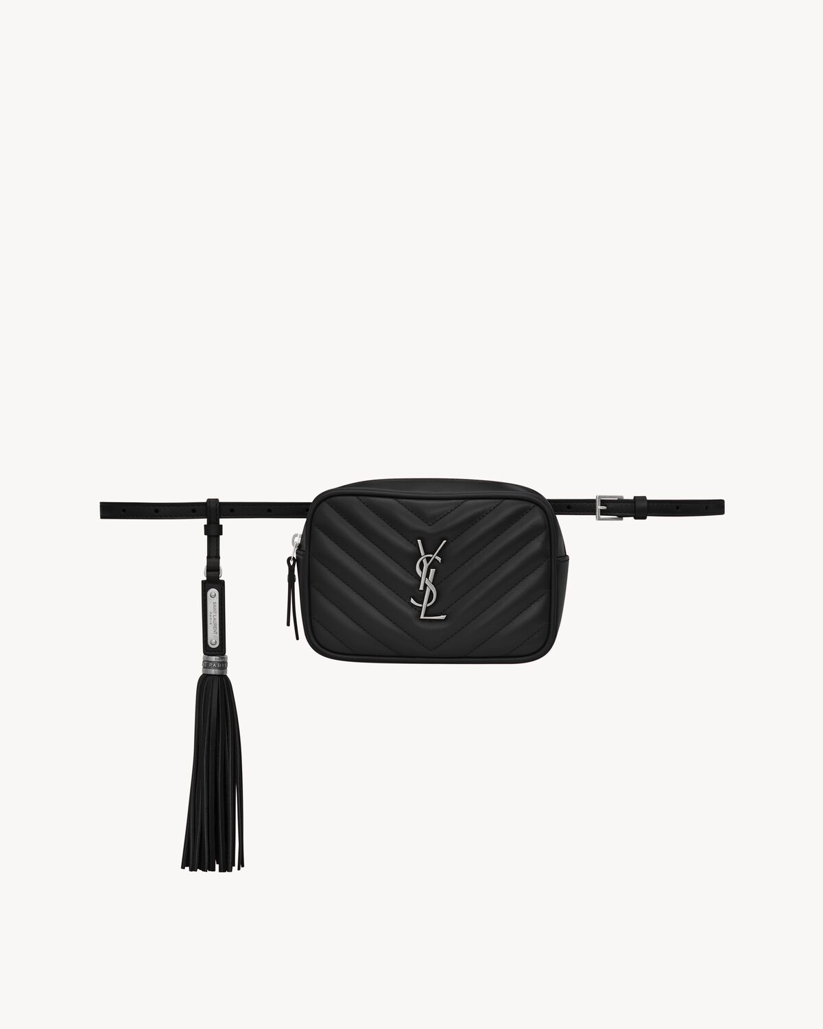 lou belt bag in quilted leather