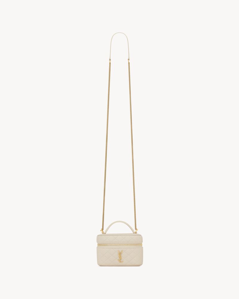 GABY micro vanity bag in lambskin