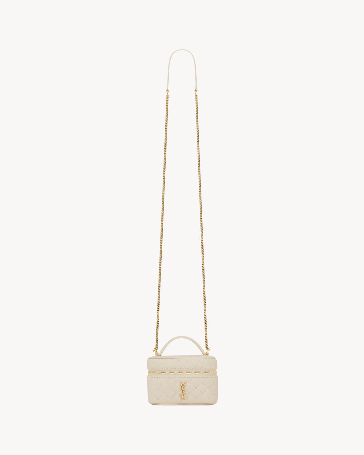 gaby micro vanity bag in lambskin