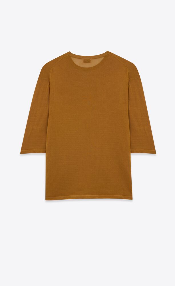 t-shirt in knit