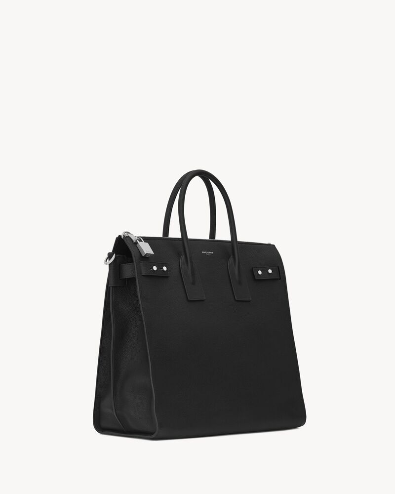 Sac de jour north south tote in grained leather Clearance