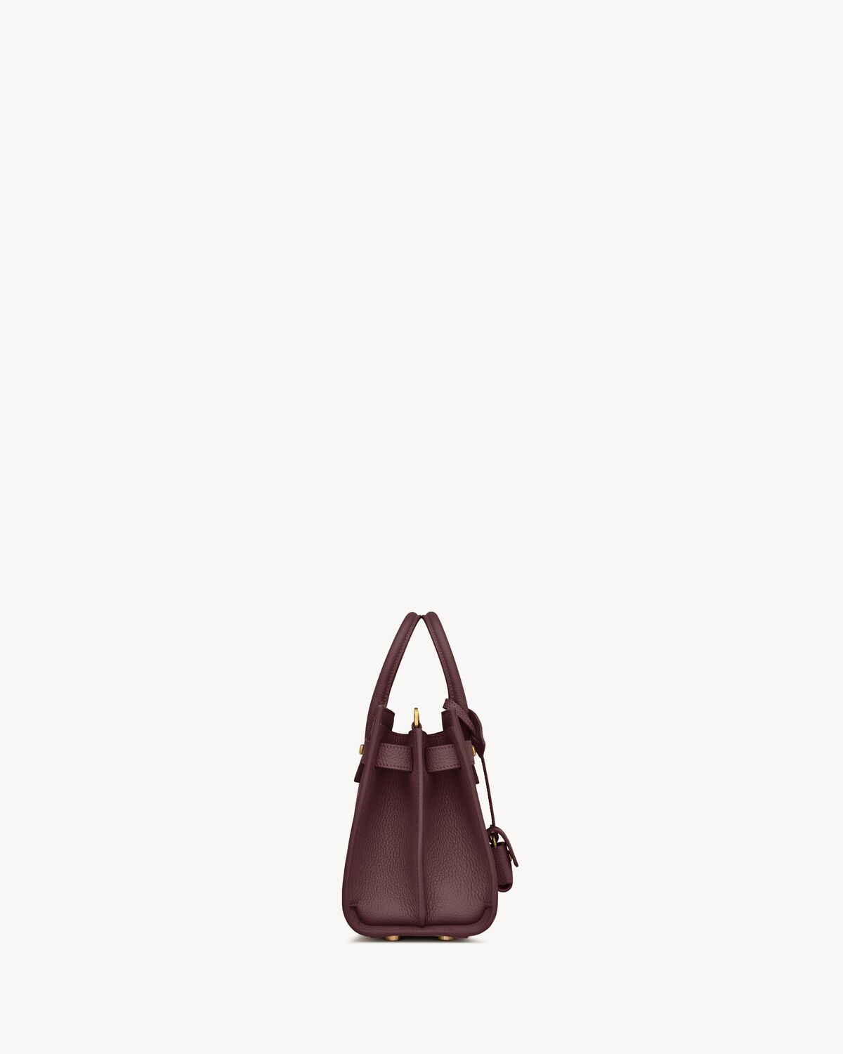 sac de jour in supple grained leather - nano