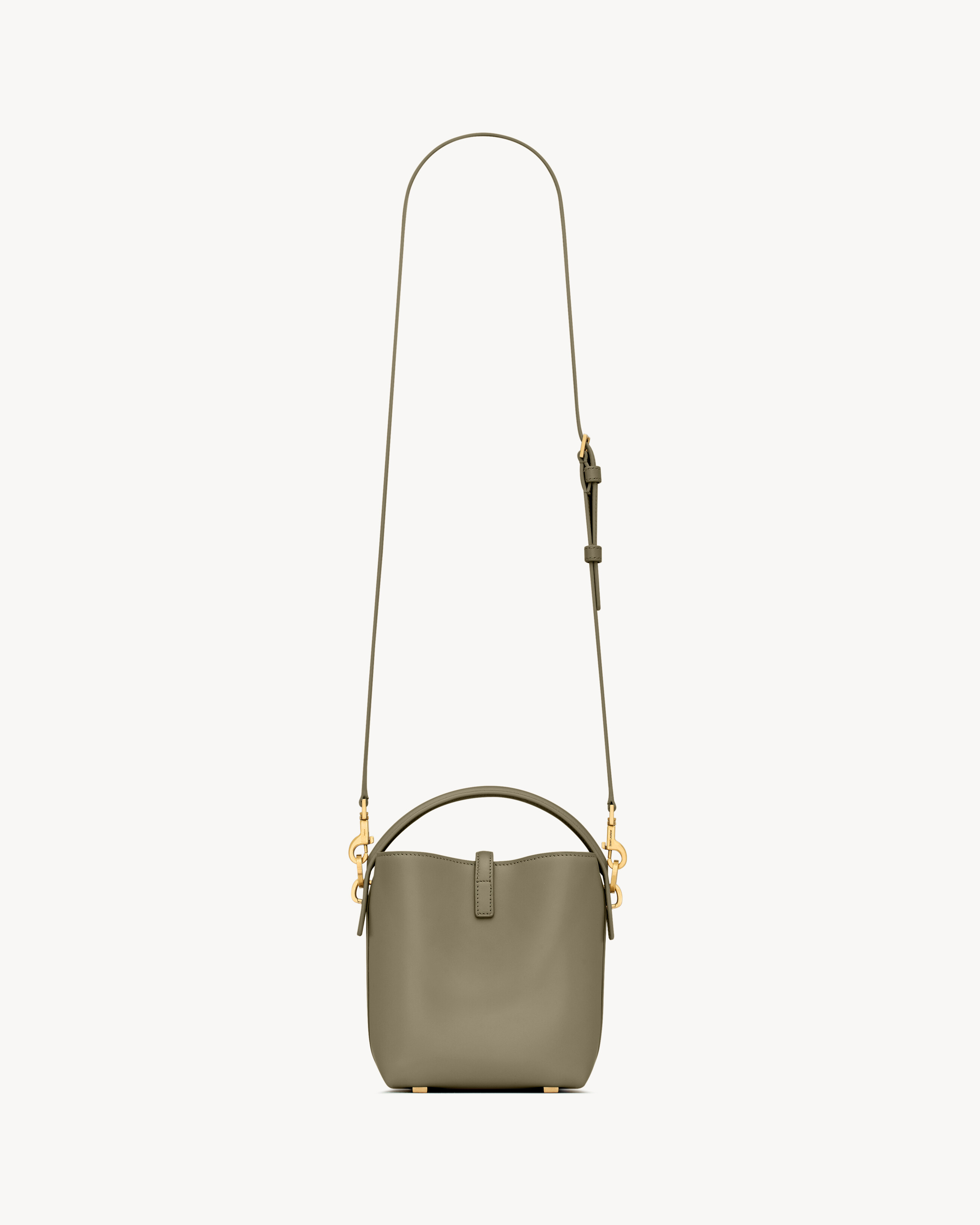 LE 37 Mini-Tasche aus glänzendem Leder