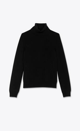 Turtleneck sweater in cashmere | Saint Laurent | YSL.com