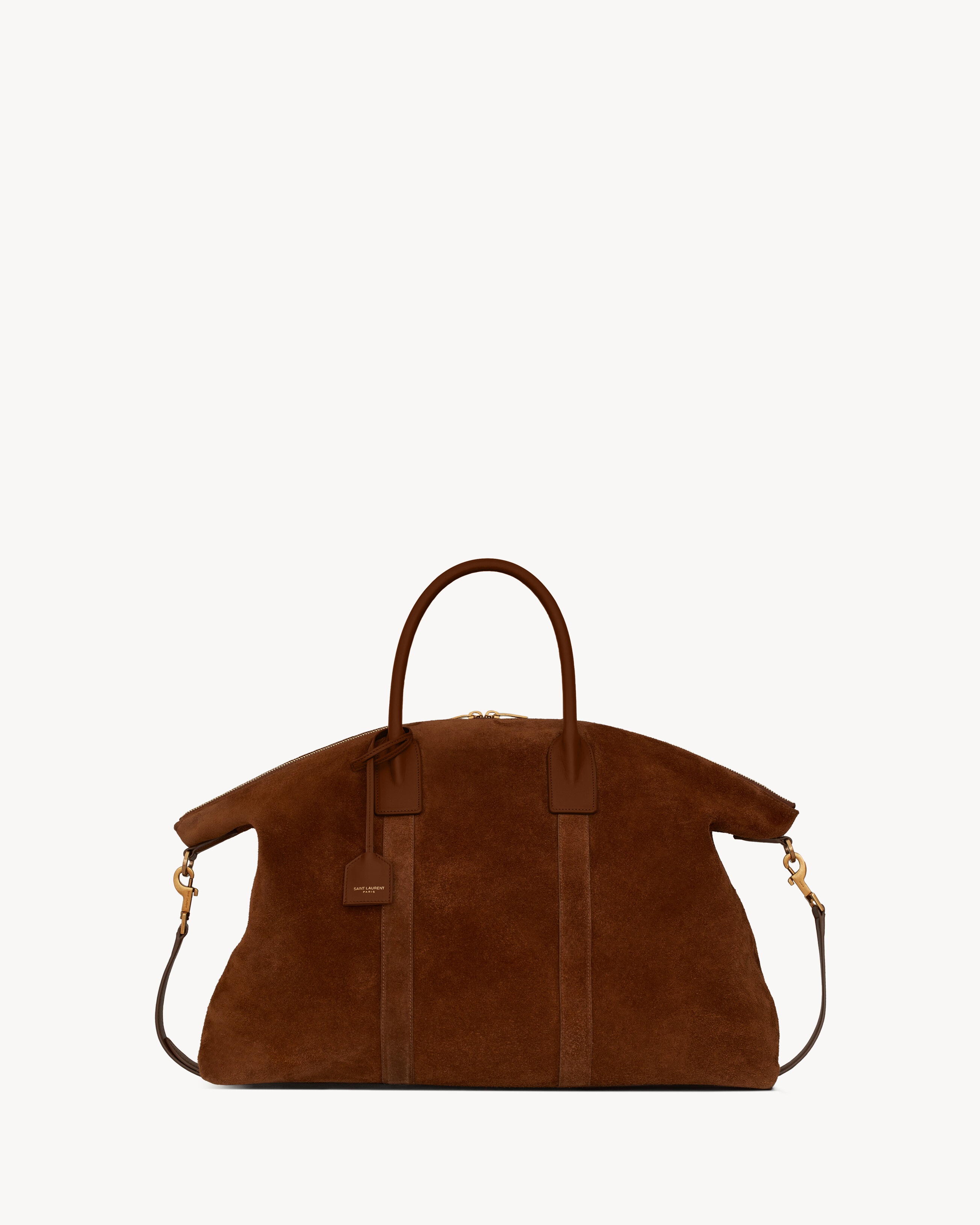 Bowling Tote in suede