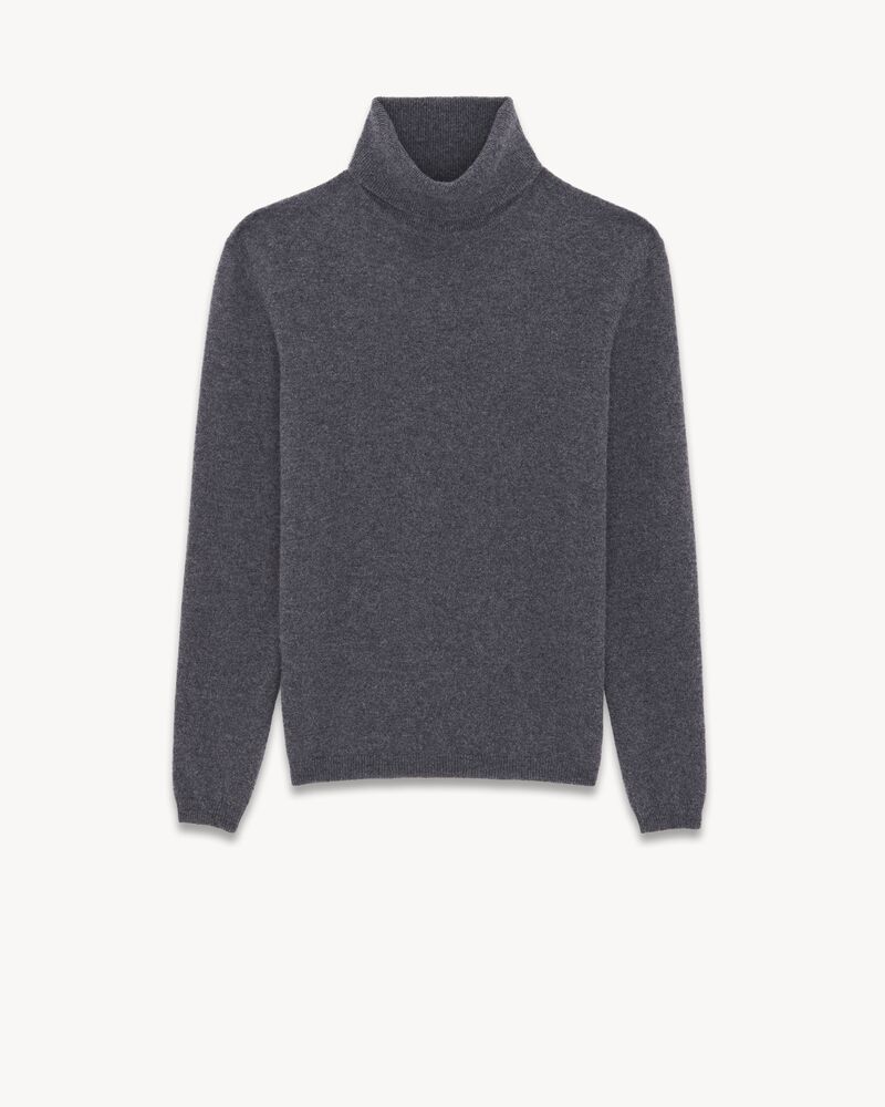 Pullover dolcevita in cashmere