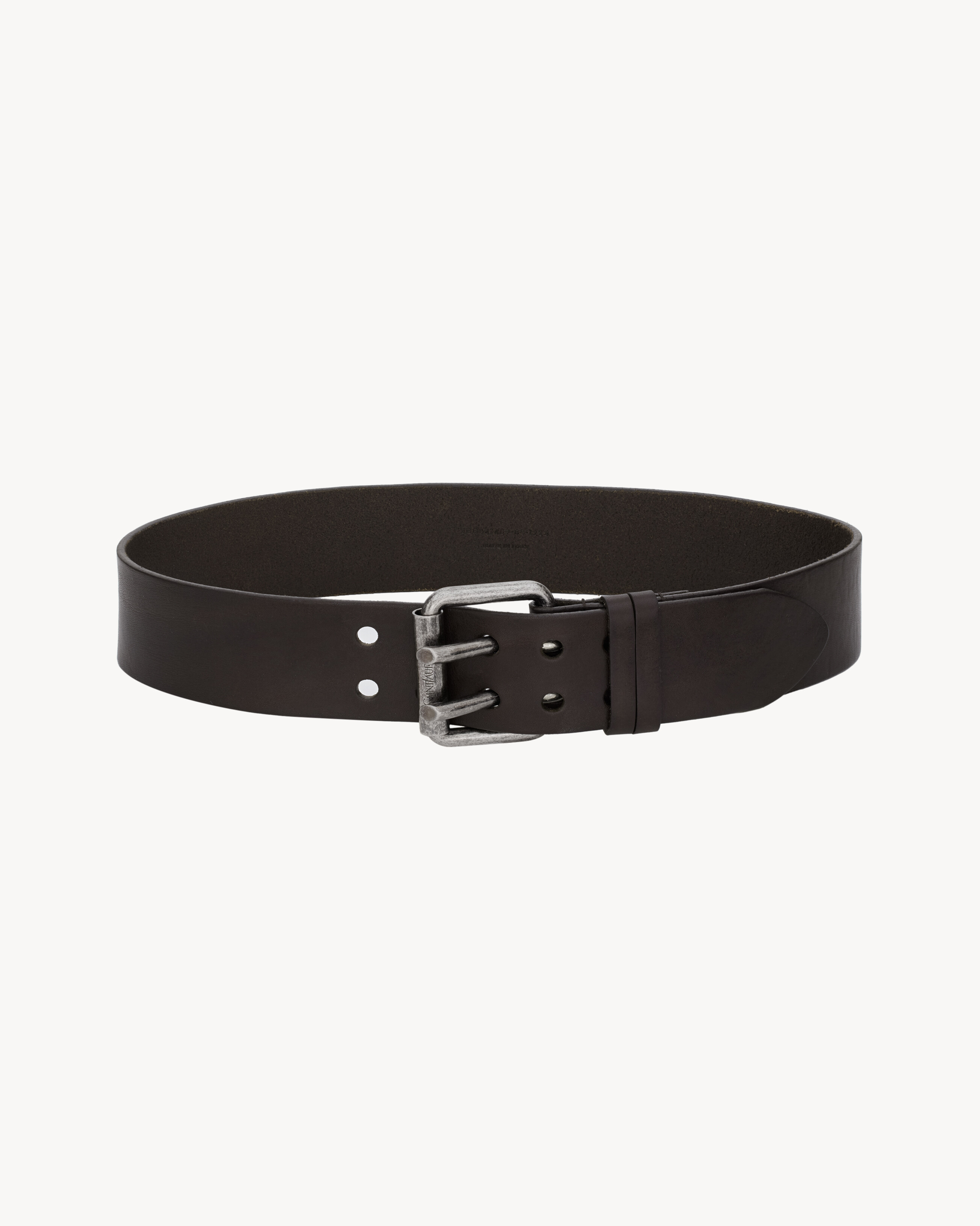 MOTORCYCLE belt in leather