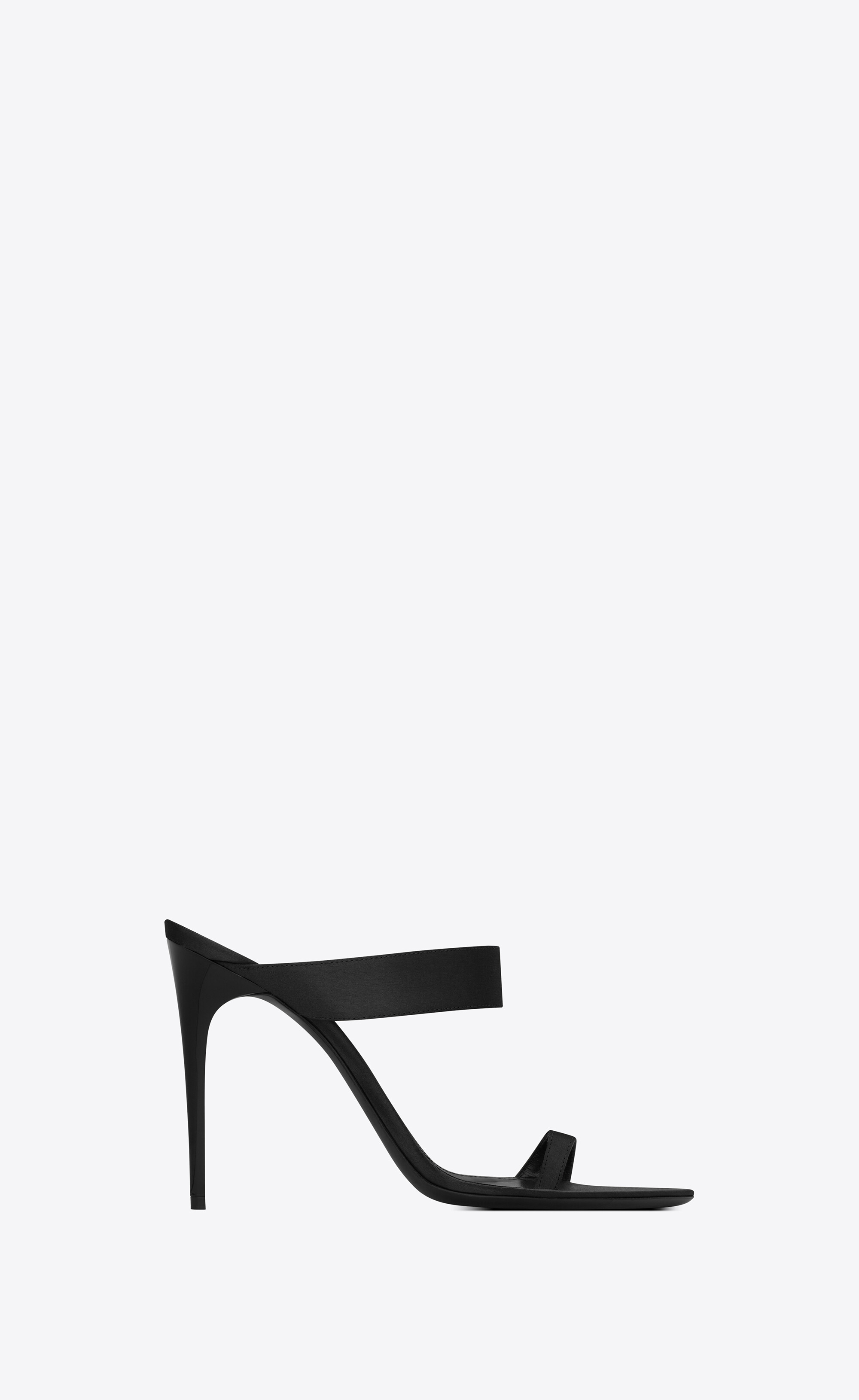 Martha mules in silk satin