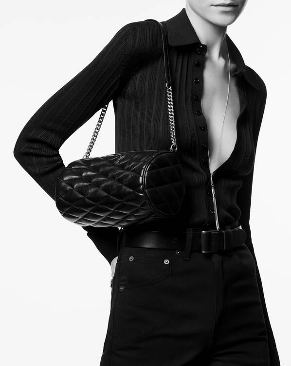 SADE SMALL TUBE BAG IN QUILTED LAMBSKIN | Saint Laurent | YSL.com