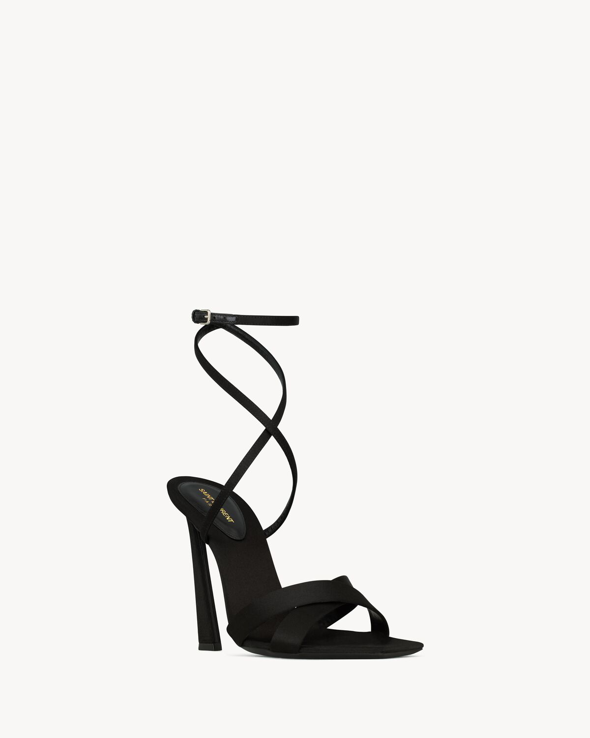 CORINNE sandals in satin crepe