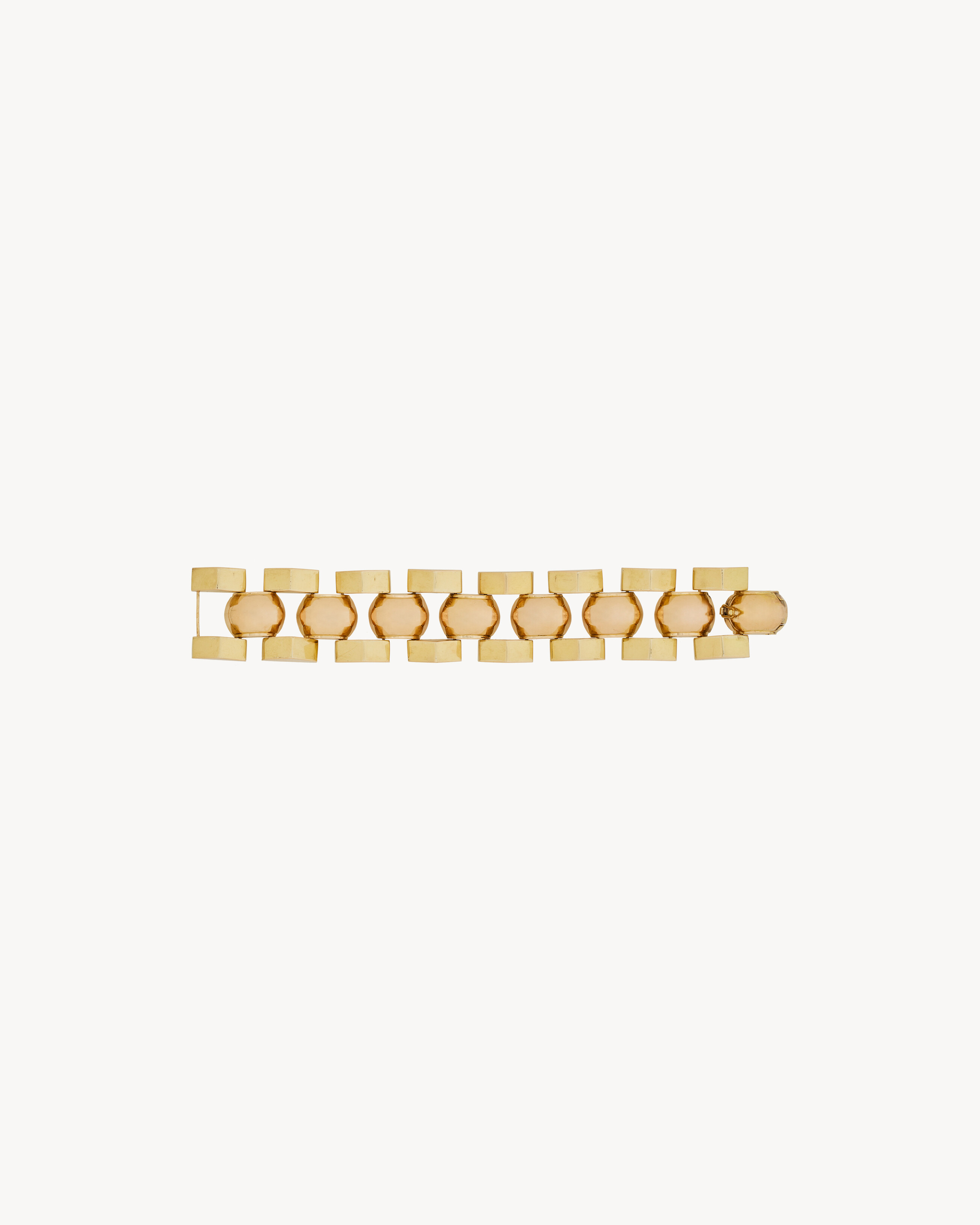 Vintage bracelet in yellow and pink gold