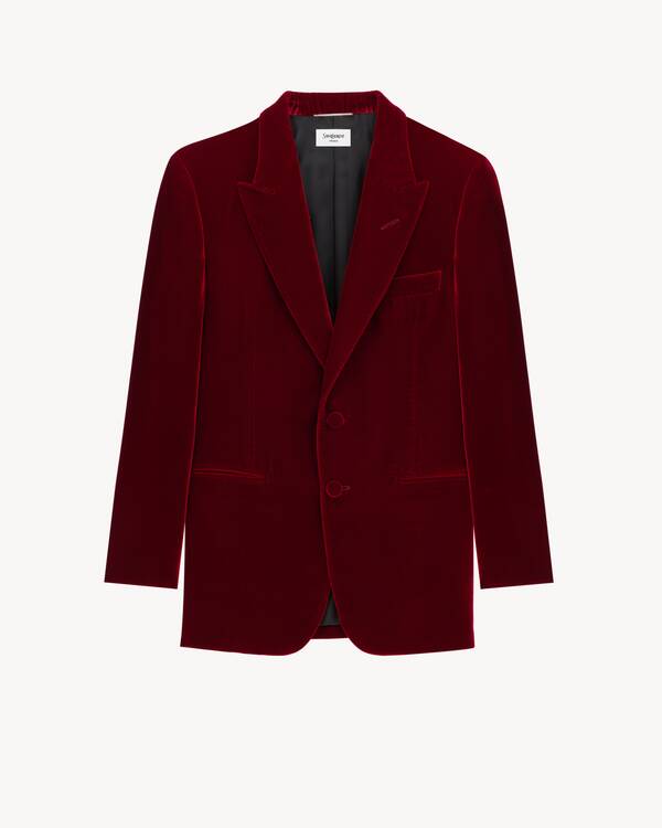 サンローラン　ヴェルベッドジャケット サンローラン ヴェルベッドジャケット