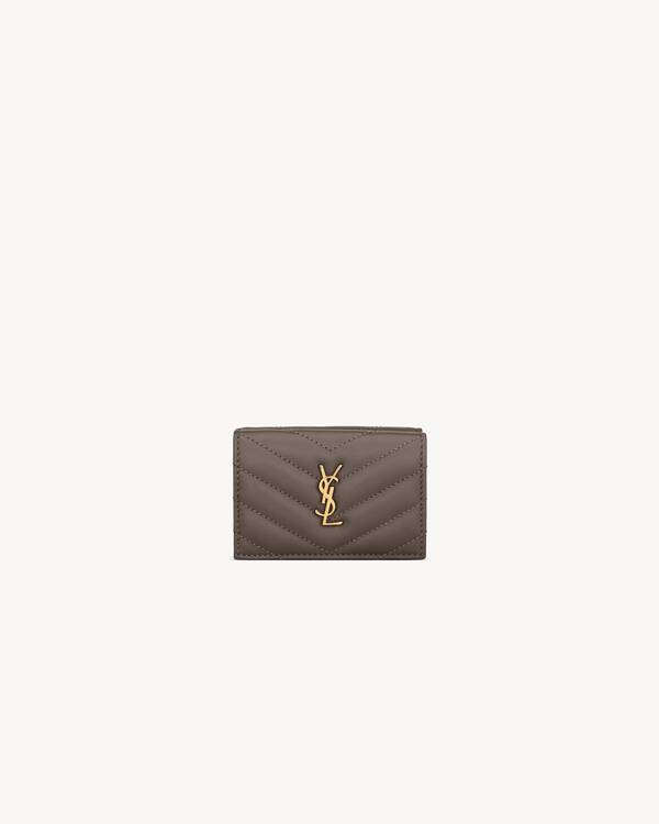 Y*i様 【美品】SAINT LAURENT PARIS \"カサンドラウォレット サンローランパリ 二つ折り財布 カサンドラ ブラック メンズ