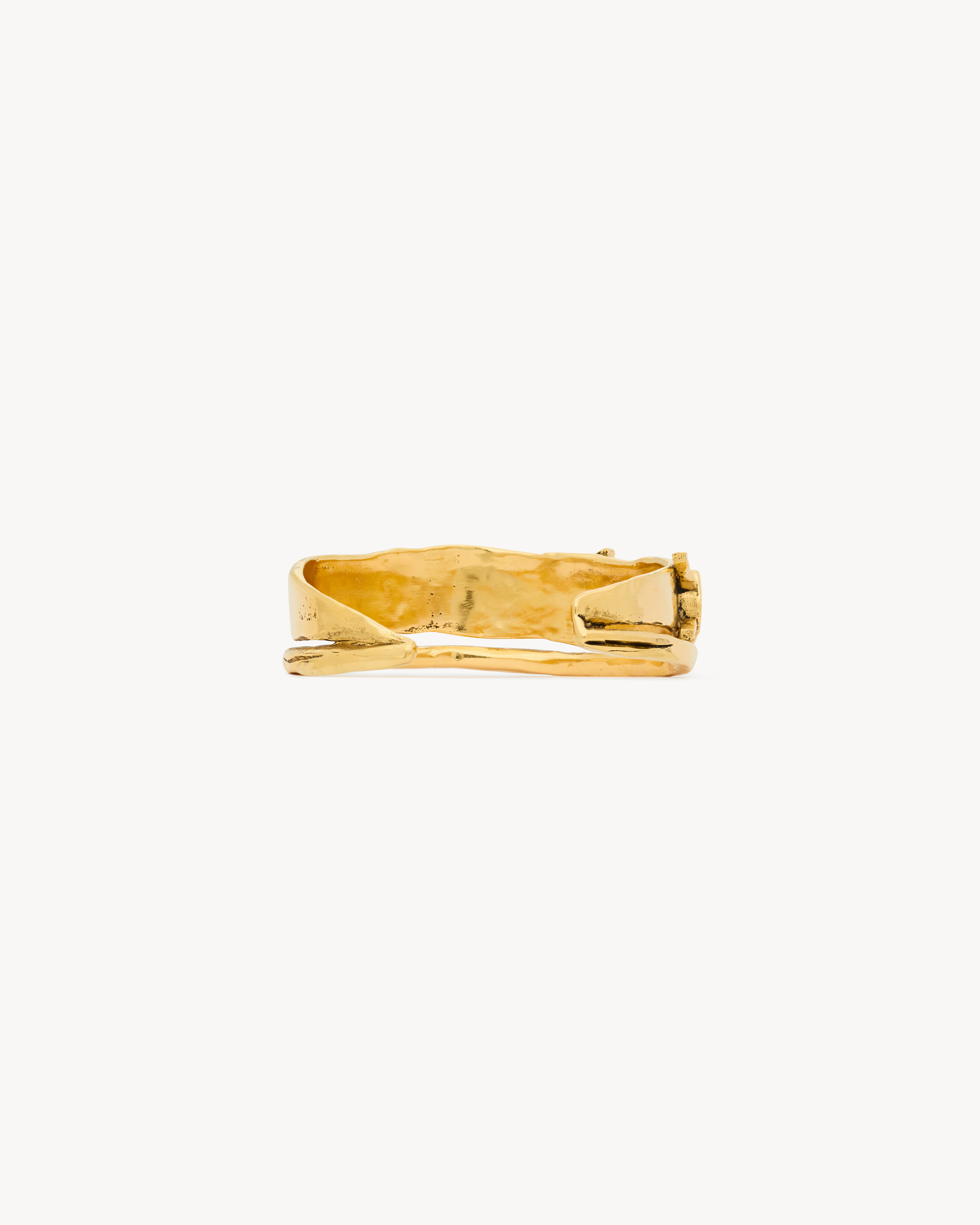 CASSANDRE double cuff in metal