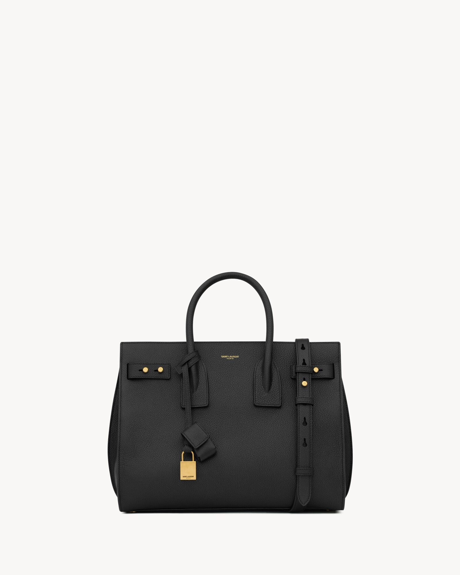 SAC DE JOUR IN SUPPLE GRAINED LEATHER - SMALL — 717447DTI0W1000