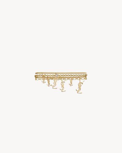 ブレスレット Saint Laurent | Cassandre charm bracelet l & rhinestones 0400020816617?wid=900