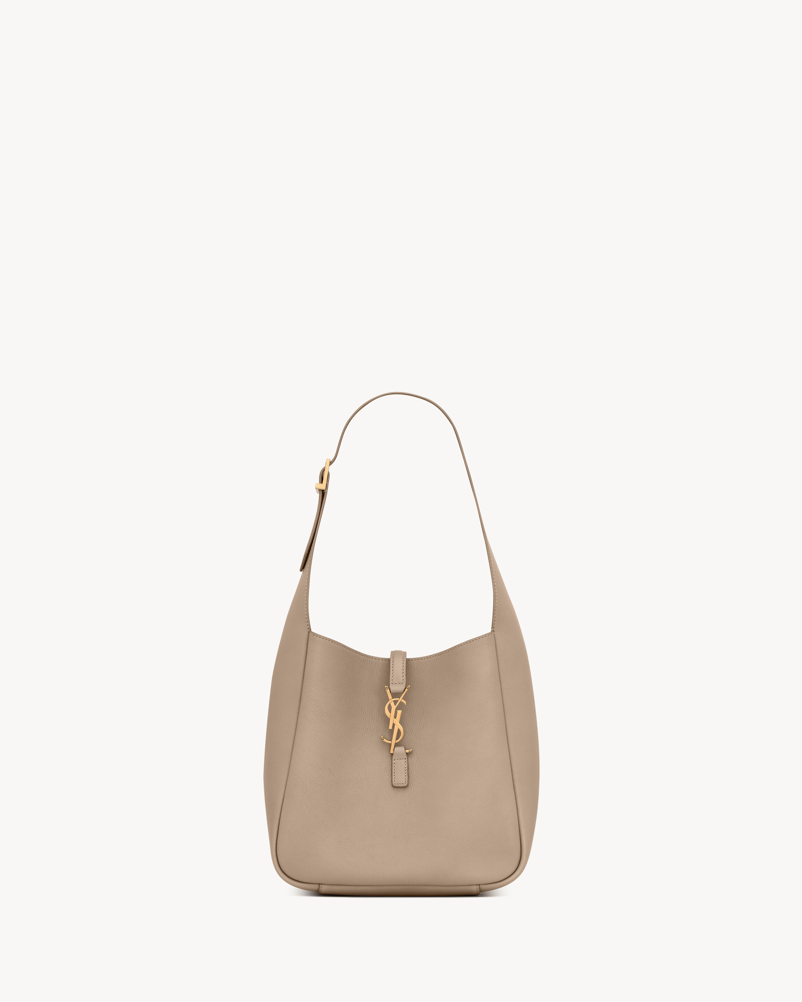 LE 5 À 7 supple small IN GRAINED LEATHER