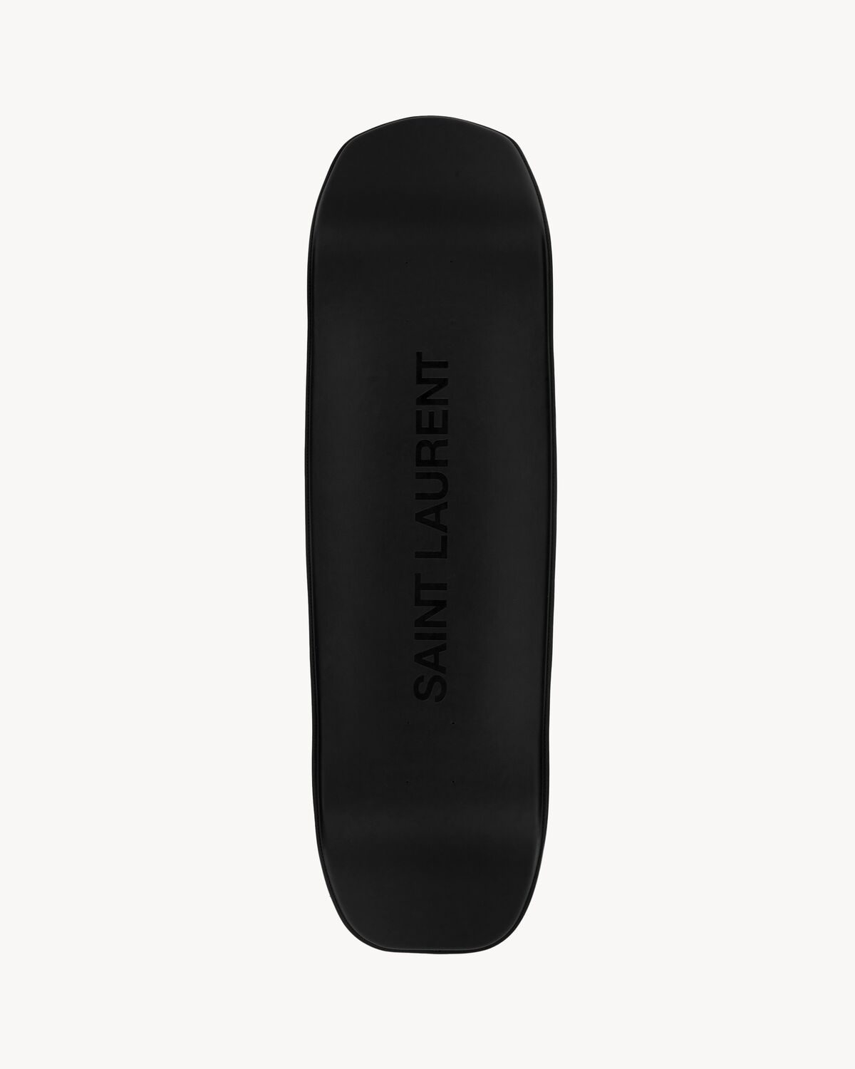 Saint Laurent skateboard covered with leather