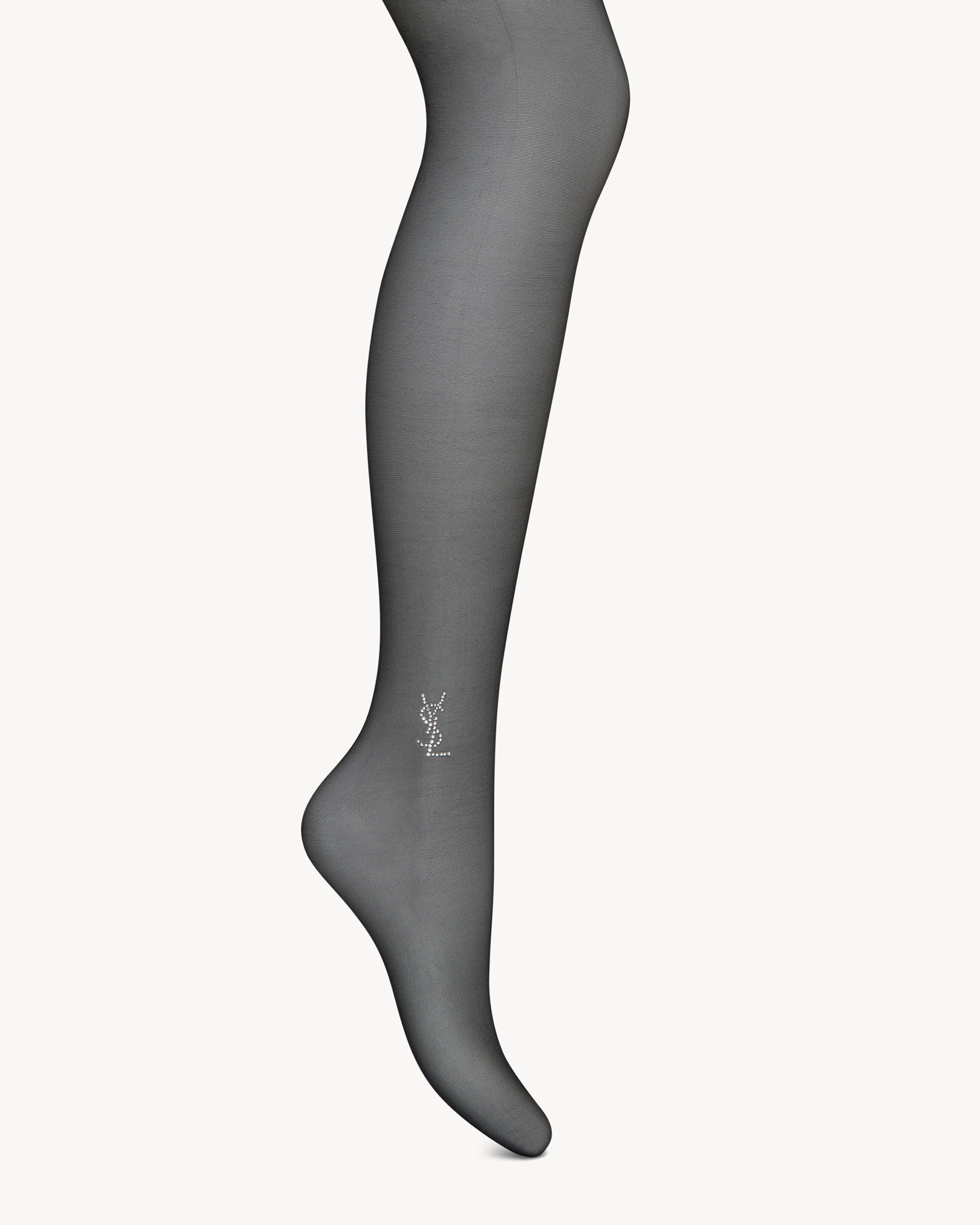 sheer black CASSANDRE tights