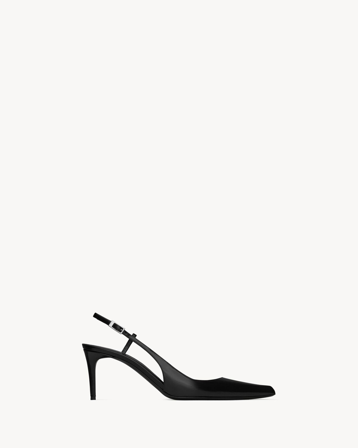 VENDOME slingback pumps in glazed leather | Saint Laurent | YSL.com