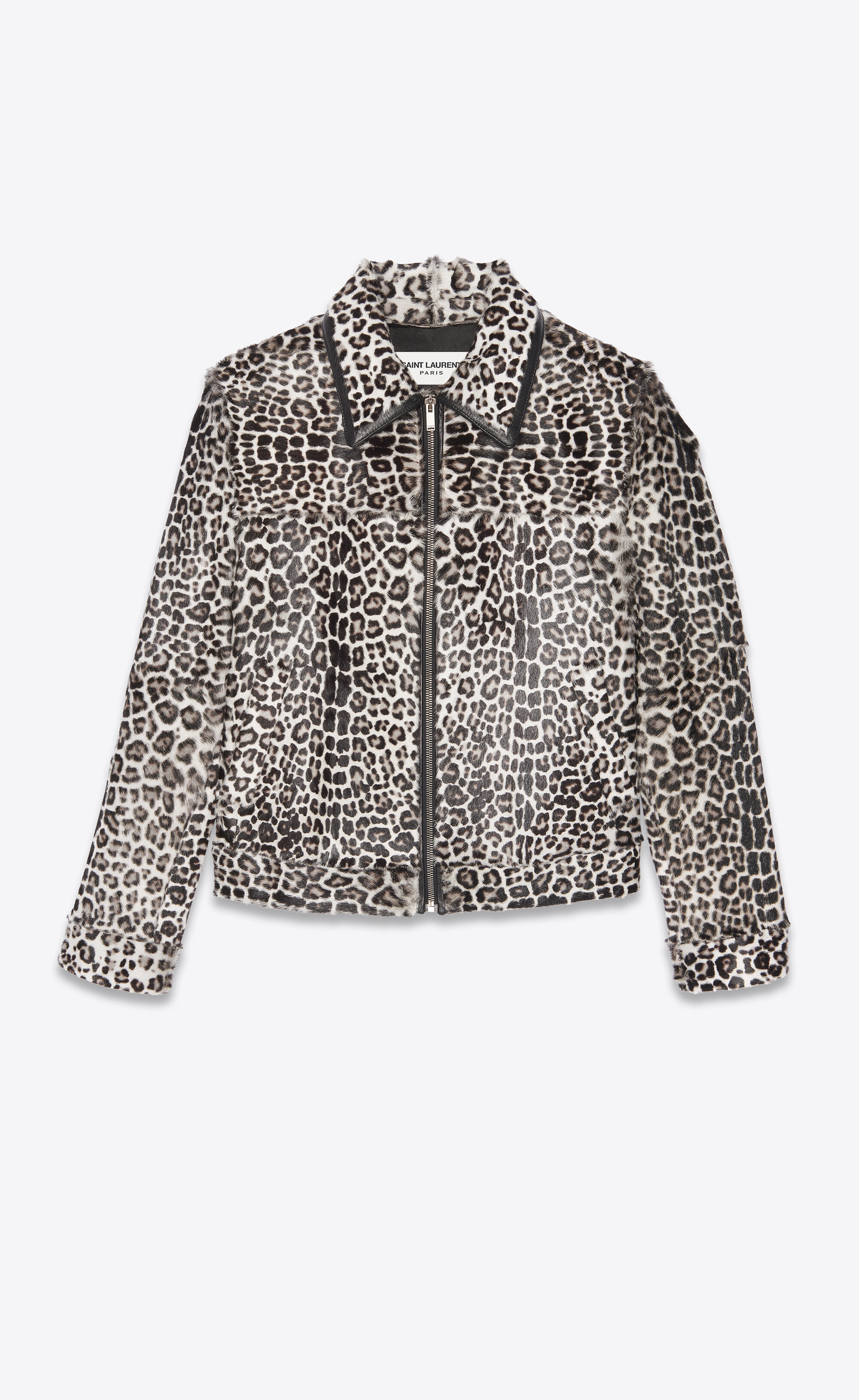 Jacket In Leopard Printed Fur Saint Laurent Greece Ysl Com Jacket In Leopard Printed Fur Saint Laurent Greece Ysl Com