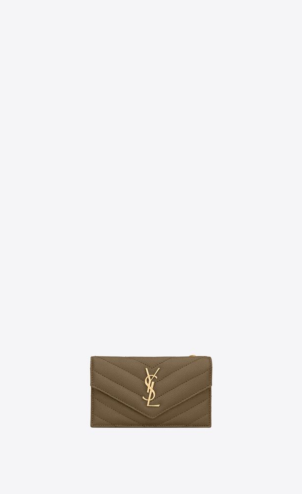 ysl fragments flap card case