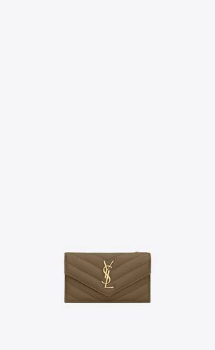ysl fragments flap card case