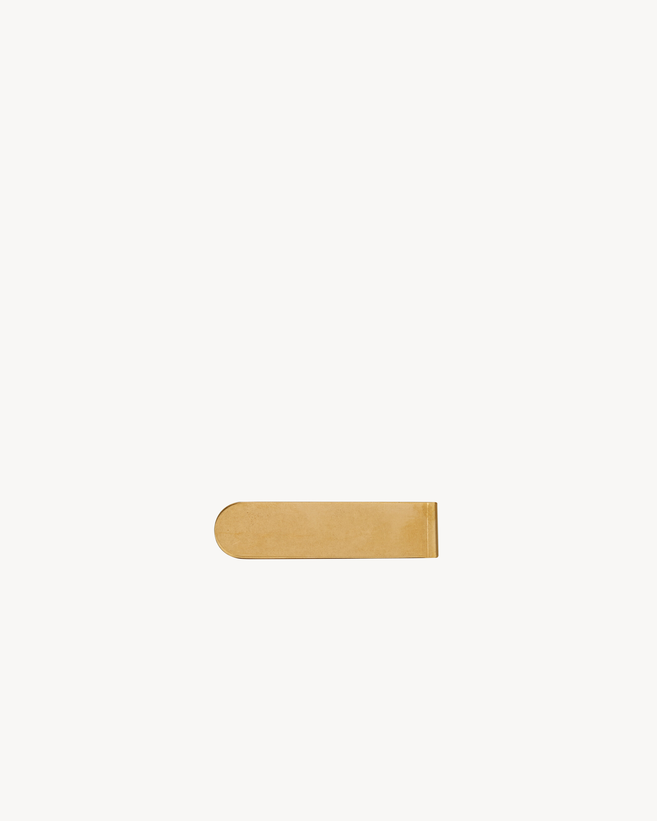 ID money clip in metal